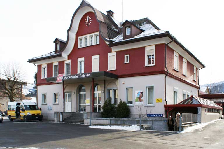 Foto Bahnhof-Appenzell